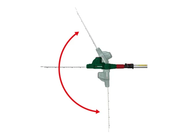 Cortasetos Telescópico Sin Cable PTHSA 20-LI, 20 V. - Image 7